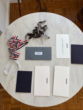 Designer Stationery + Ribbon Bundle: Prada, Hermès, Jacquemus & More